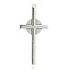 Croce d'argento antico in resina lega placcato grandi ciondoli PALLOY-J665C-01AS-2