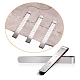 Righello per stoffa con clip per cucire in acciaio inossidabile PW-WG94438-01-1