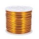 BENECREAT 15 Gauge 220FT Aluminum Wire Anodized Jewelry Craft Making Beading Floral Colored Aluminum Craft Wire - Gold AW-BC0001-1.5mm-03-1