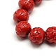 Lotus Flower Synthetic Coral Beads Strands CORA-L001-A-M-3