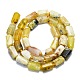 Chapelets de perles en opale jaune naturelle G-K245-T01-01-2