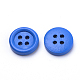 4-Hole Wooden Buttons WOOD-S035-08-15mm-2