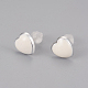 Plastic Stud Earrings EJEW-F211-33-2