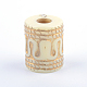 Column Plating Acrylic Beads PACR-Q102-196A-2