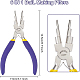BENECREAT 6 in 1 Bail Making Pliers 6Inch Carbon Steel Wire Forming Bail Making Shaping Jump Ring Pliers for Jewelry Crafts Making PT-BC0002-17-2