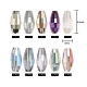 210Pcs 10 Colors Electroplated Glass Beads Strands EGLA-SZ0001-02-6