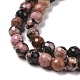 Natural Rhodonite Beads Strands G-E571-19A-4