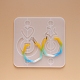 Stampi in silicone per orecchini pendenti X-DIY-L023-30-1
