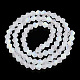 Imitate Austrian Crystal Bicone Frosted Glass Beads Strands GLAA-F029-TM2mm-A13-2