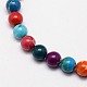 Synthetic Imperial Jasper Beads G-I083-4mm-05-1-3
