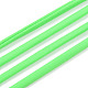 20m中空ソフトナイロン弾性コード  服飾材料  芝生の緑  5x3mm  約21.87ヤード（20m）/ロール NWIR-R003-06-01-3