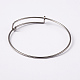 Adjustable 304 Stainless Steel Expandable Bangle Making X-BJEW-L604-10-2