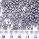 6/0 perles de rocaille rondes en verre de peinture de cuisson SEED-S036-01C-09-3