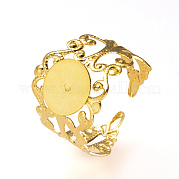 Adjustable Brass Ring Shanks KK-R037-260G-A