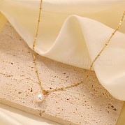 Ожерелья с подвесками из искусственного жемчуга AJ0548-1