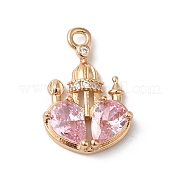 Латунные подвески KK-C062-041G-02