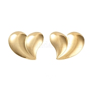 Серьги-гвоздики из нержавеющей стали 304 EJEW-P245-14G