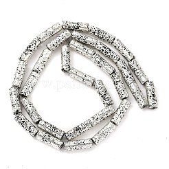 Fili di perline di ematite sintetica non magnetica elettrolitica&nbsp;G-U003-17C