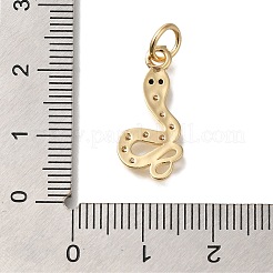 Ottone micro spianare pendenti zirconi&nbsp;KK-Q001-14G