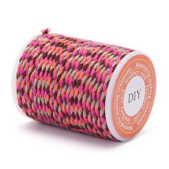 Cordon en polycoton à 4 brin avec fil métallique&nbsp;OCOR-Z003-D50