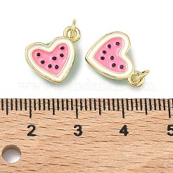 Ciondoli smaltato in ottone&nbsp;KK-H259-11B-G02