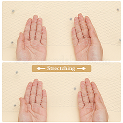 Brautschleier aus Polyester&nbsp;DIY-WH0622-071D