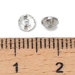 Perles de verre transparentes à facettes&nbsp;GLAA-P075-01B-01