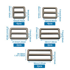 Zink-Alu-Schnallen&nbsp;PALLOY-TA0002-16