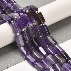Natürlichen Amethyst Perlen Stränge&nbsp;G-N327-06-18