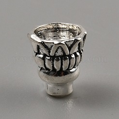 Tibetischen Stil Legierungskorn Kegel&nbsp;FIND-WH0291-06C-AS