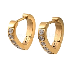 Ohrringe aus Edelstahl 304 mit Zirkonia für Damen&nbsp;SA-CBAF36C-07G