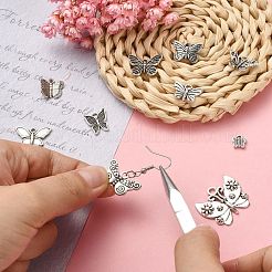 100 pièces 10 styles pendentifs en alliage de zinc de style tibétain&nbsp;TIBEP-CJ0002-91
