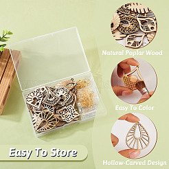 Bausatz für DIY-Geometrie-Ohrringe&nbsp;DIY-TA0005-57