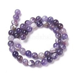 Natürliche Chevron-Amethyst-Perlenstränge&nbsp;LS-G-I222-8mm-01