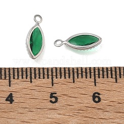 Anhänger aus Messing und Glas&nbsp;GL-CBAC428-03P-01