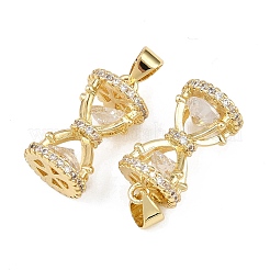 Pendentifs en laiton avec zircone cubique&nbsp;KK-L251-38G