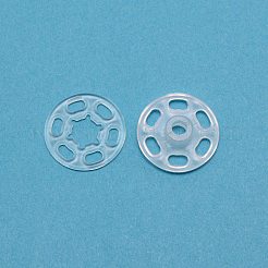 Druckknopf zum Annähen aus Kunststoff&nbsp;DIY-WH0304-118E-02