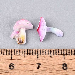 Cabochons aus undurchsichtigem Harz mit Pilzmotiv&nbsp;CRES-T025-22
