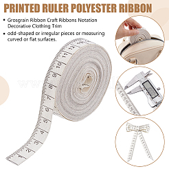10 Yard bedrucktes Lineal-Polyesterband&nbsp;OCOR-WH0070-147