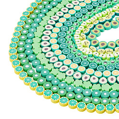 11 Strang 11 Stile handgemachte Polymer Clay Perlenstränge&nbsp;CLAY-TA0001-71