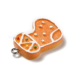 Pendentifs en résine opaque&nbsp;RESI-D055-131P