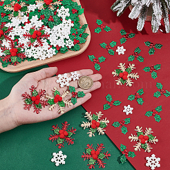 170 cabochon en résine opaque de 5 styles pour Noël&nbsp;DIY-NB0013-89