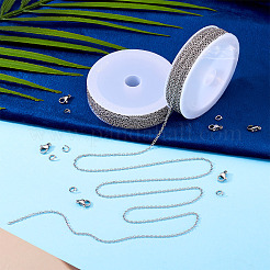 Kits de fabrication de bijoux en acier inoxydable 304 résistant au ternissement&nbsp;DIY-PJ0001-41A