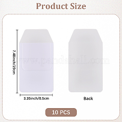Rechteckige PVC-Stifttasche für Arzt und Krankenschwester&nbsp;AJEW-WH20033-081E