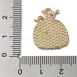 Pendenti smaltati in lega color oro per il giorno del ringraziamento&nbsp;ENAM-M002-01N-G