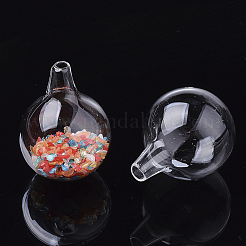 Handgefertigte Einloch-Kugelflaschen aus geblasenem Glas&nbsp;LS-BLOW-T001-01D