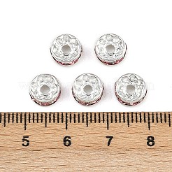 Perline distanziatori strass in ottone&nbsp;X-RB-A014-Z8mm-23S