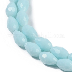 Hilos de cuentas opacas de colores sólidos&nbsp;EGLA-N013-P6mm-D11