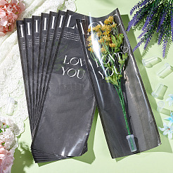 20 Stück OPP-Kunststoff-Blumenstrauß-Geschenkpapier&nbsp;DIY-TA0003-68B