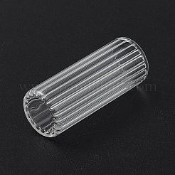 Miniatur-Blumentopfornamente aus Glasvasen&nbsp;LS-AJEW-WH0434-06D